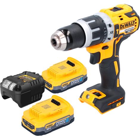 DeWalt DCD 796 E2 Perceuse-visseuse à percussion sans fil 18 V 70 Nm Brushless + 2x Powerstack batterie 1,7 Ah + chargeur (1/5)