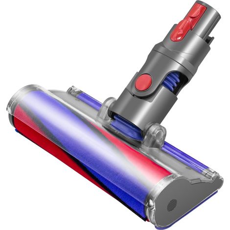 Softwalze Bürste kompatibel für Dyson V7 V8 V10 V11 V15，Ersatzteil Direktantrieb Reiniger Kopf Turbine Bodendüse für DysonSV10 SV11 SV12 SV14 SV15 Zubehör für Turbobürste für Hartboden und Teppiche (1/5)