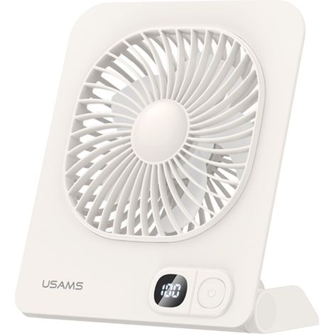 Ventilatore da scrivania magnetico USAMS bianco (1/5)