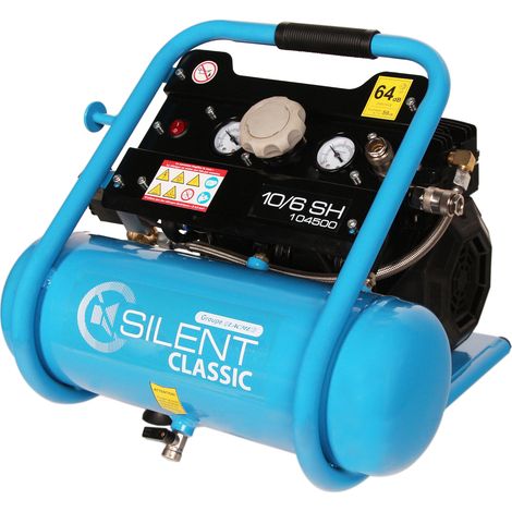 Compresseur d'air Silent Classic 10/6 SH CMP - LACME - 104500