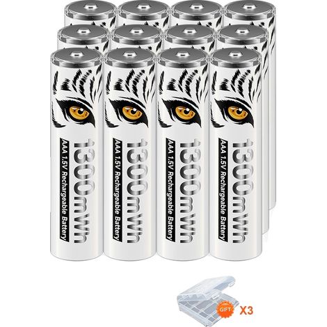 Cargador de baterías, pantalla LCD, tecnología de carga inteligente, naranja (1/2)