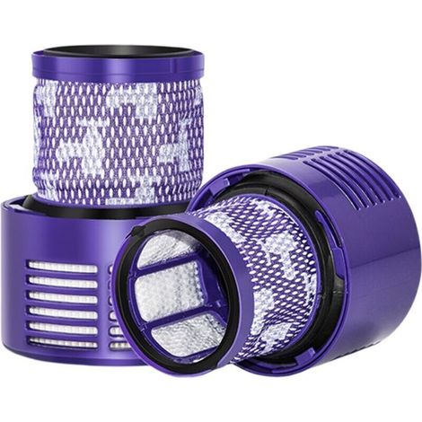 Filtres HEPA de rechange – 2 unités pour aspirateur Dyson V12 Detect Slim (modèles Absolute Extra, Total Clean, Fluffy) – référence 971517-01 (1/4)