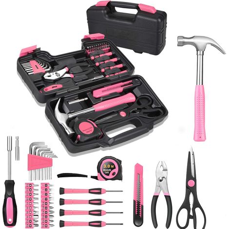 39-Piece Multifunctional Tool Kit with Storage Box – DIY Set for Home, Garage, Office, and Room (1/4)