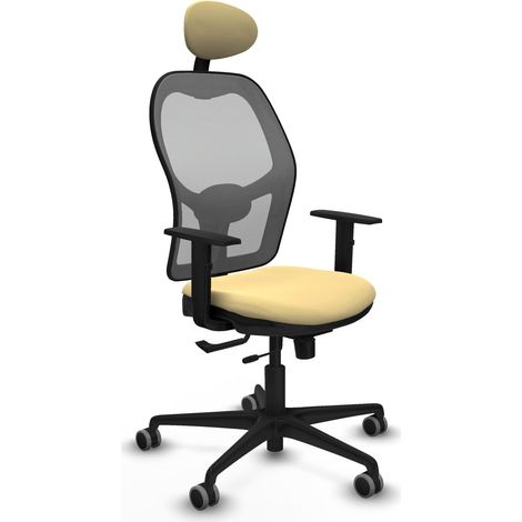 Sedia da ufficio piqueras y crespo Jorquera nero schiuma (1/2)
