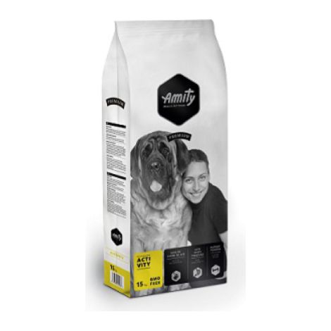 Amity activity cibo pappa crocchette per cane adulto 15kg pollo con antiossidanti naturali (1/2)
