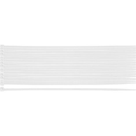 Extreme Kabelbinder 2,5 × 100 mm, weiß, 100 Stück. (1/5)
