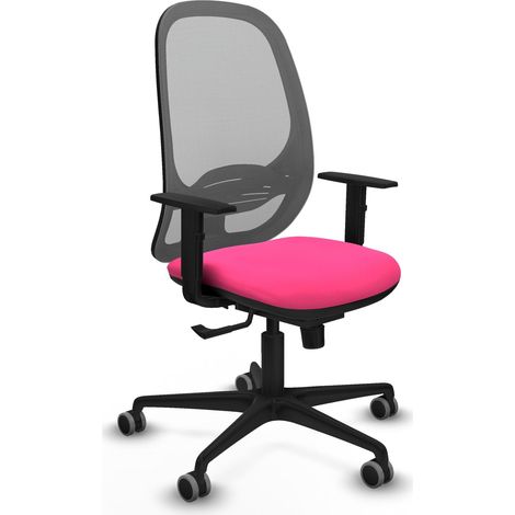 Silla de oficina piqueras y crespo Cilanco gris malla cómoda (1/2)