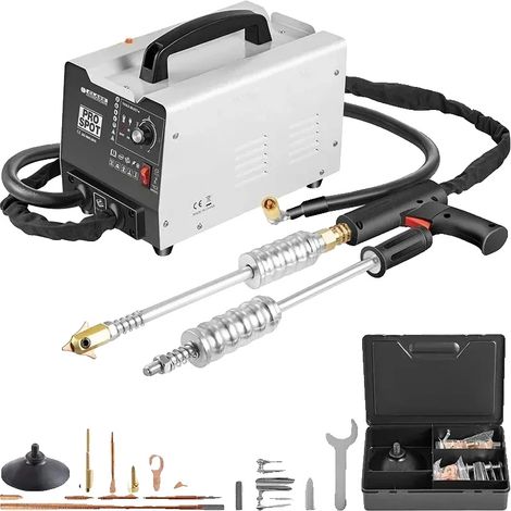 Máquina de reparación de dientes, corriente de salida de 3500 A, sistema de refrigeración eficiente, PRO 3500 (1/2)