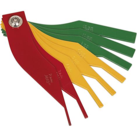 Sealey Brake Pad Thickness Gauge 8pc VS059