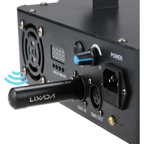 Récepteur XLR femelle sans fil 2.4G ISM DMX512, 3 broches, éclairage LED pour scène PAR fête (1/5)