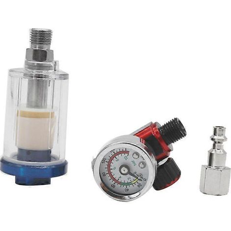 Luftfilter und Druckregler für Malerwerkzeuge, Reinigungsset, Präzisionsmessgerät, pneumatisches Zubehör (1/5)