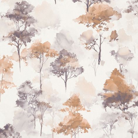 Vliestapete - Forest Dreams - Taupe Hellgrau Braun Blumen Floral Erismann - 1055711 (1/5)