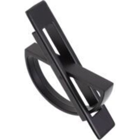 Poignée De Porte Encastrée - 1 Pièce - Alliage De Zinc - Pour Tatami Tiroirs Armoires - Noir - 150 G (1/5)