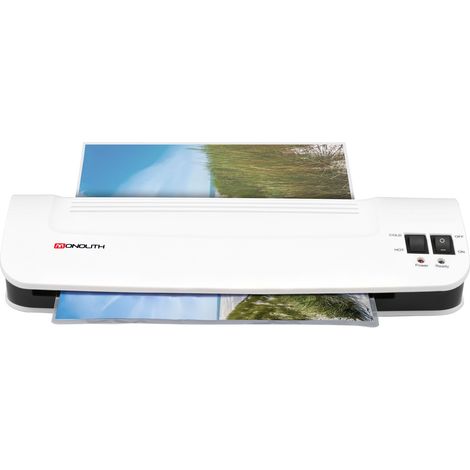Monolith OL 289 Laminiergerät DIN A4 - 300 mm/min - Aufwärmzeit 4 Min - bis zu 125 Mikron -Schwarz/Weiss (1/3)