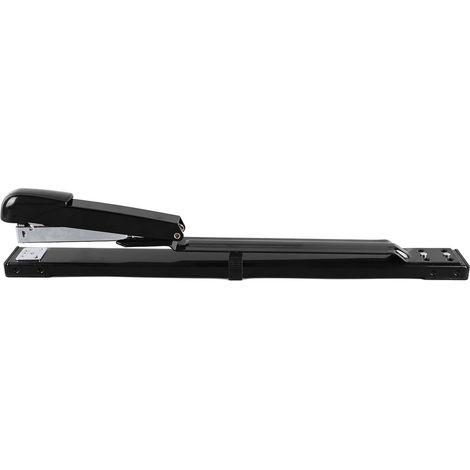 Agrafeuse métallique noire à bras long de 30 cm (1/5)