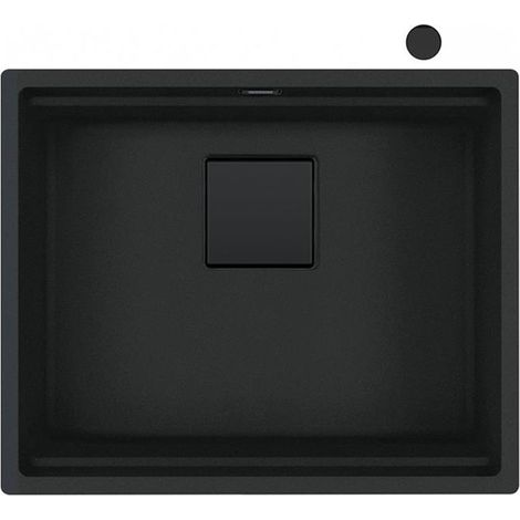 Franke Unterbauspüle Kubus 2 KNG 110-52 Fragranit Black Matt - Black Collection (1/3)