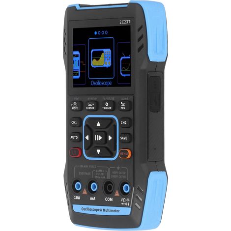 Oscilloscope multimètre générateur de forme d'onde 3 en 1, testeur de Signal numérique portable, bande passante 10MHz, taux d'échantillonnage 50 MS/s (1/5)