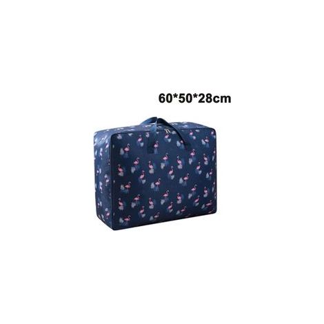 Sac de rangement grande capacité en tissu Oxford avec fermeture éclair, pour couette et vêtements – (1/5)