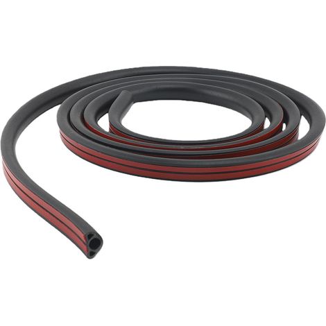 Cache-câble auto-adhésif en PVC haute résistance, protection de câble de 3 mètres, noir, pour la maison, le bureau ou le garage. (1/4)