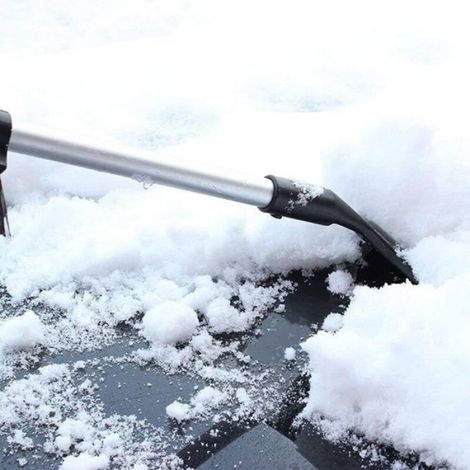 Grattoir À Glace - Pelle À Neige Rétractable 2 En 1 - Pour Voiture Berline Et SUV - 1 Pièce (1/5)