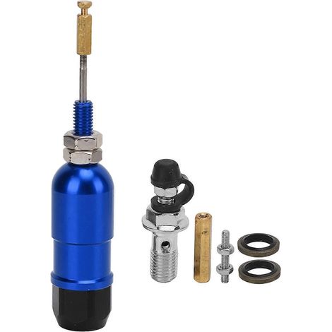 Motorrad-Kupplungsbremspumpe, hydraulischer Kupplungsgeberzylinder, Stangenpumpe für Motorrad und Fahrrad, blau