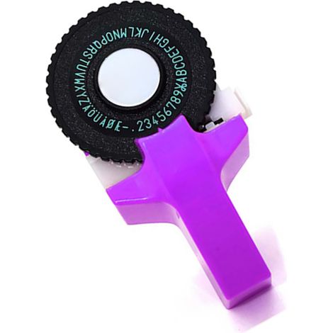 Étiqueteuse manuelle compacte, machine à embosser 3D pour DIY, imprimante de lettres avec ruban adhésif PVC 9 mm, appareil portable de création d'étiquettes (1/5)