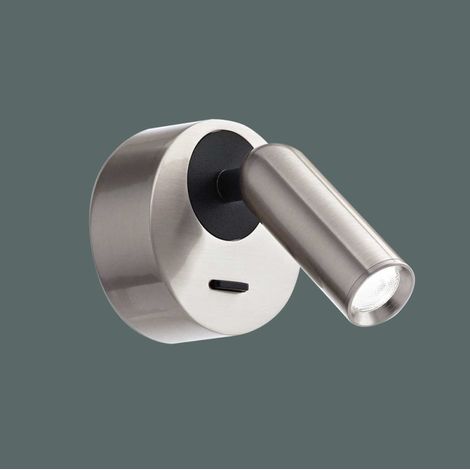 Applique De Chevet Nickel Led Orientable Anne (1/3)