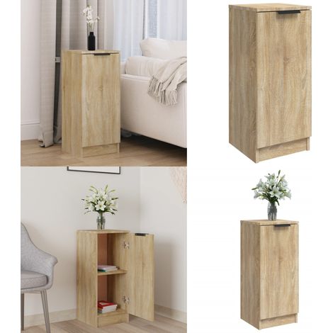 Buffet Chêne sonoma 30x30x70 cm Bois d'ingénierie - buffet - buffets - Home & Living (1/5)