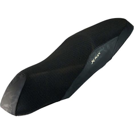 Housse de coussin de selle 3D pour moto YAMAHA XMAX300, XMAX 300 125 et X-MAX 250 400 - Housse de coussin de selle en maille respirante (1/5)