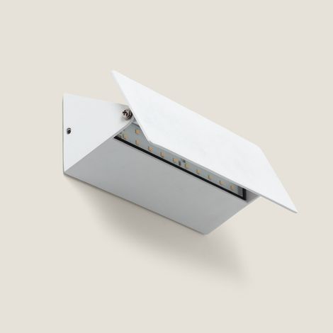 Aplique de Pared LED de Aluminio Exterior Lars  4000K Blanco Blanco Neutro ↑6 cm (1/5)