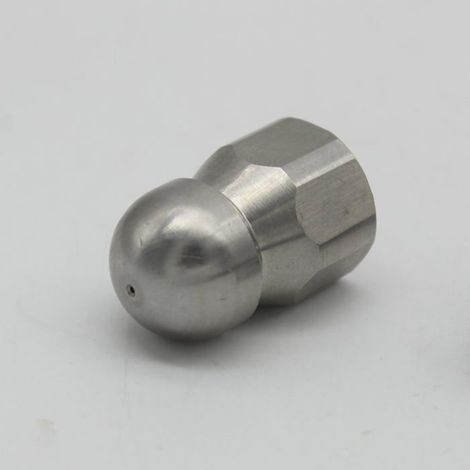 Buse De Nettoyeur Haute Pression - 250 Bar - Acier Inoxydable 304 - Pour Toilettes Egouts Tuyaux - 1/2" 1/4" 3/8" 1/8" (1/3)