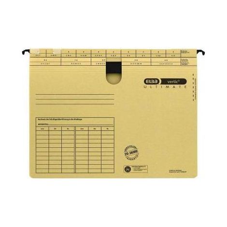 ELBA Hängehefter ELBA vertic® ULTIMATE® DIN A4 240g/m² Karton naturbraun (1/4)