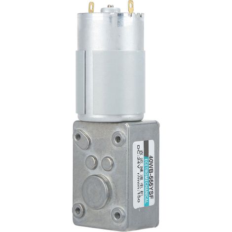 Moteur à engrenage à vis sans fin DC24V XD40WB-555YSF 150tr/min, couple élevé, faible vitesse, contrôle bidirectionnel, mini moteur électrique pour bricolage. (1/5)