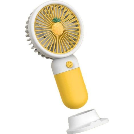 Mini ventilateur portable à main, format mini, rechargeable par USB, idéal pour les voyages, la maison et l'extérieur. (1/5)