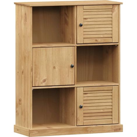 Bibliothèque VIGO 90x35x114,5 bois massif de pin (1/5)