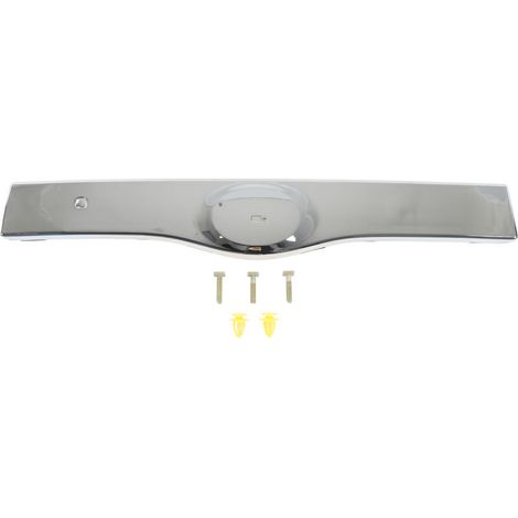 Embellecedor de la manija del portón trasero 7680147050C0, embellecedor de la manija de la puerta del maletero del portón trasero para Prius 2004 a 2009, galvanizado -Crezuo