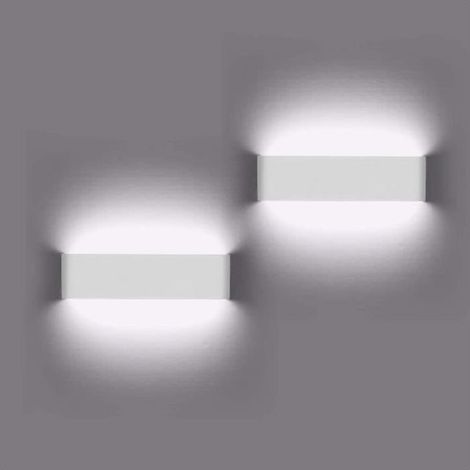 NETBOAT Applique murale LED 12W aluminium blanc froid intérieur (1/4)