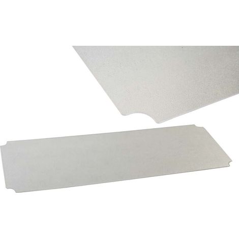 Archimede étagère métallique couvre-tablette en polycarbonate cm 60 x 60 cuisine salle de bains garage placard