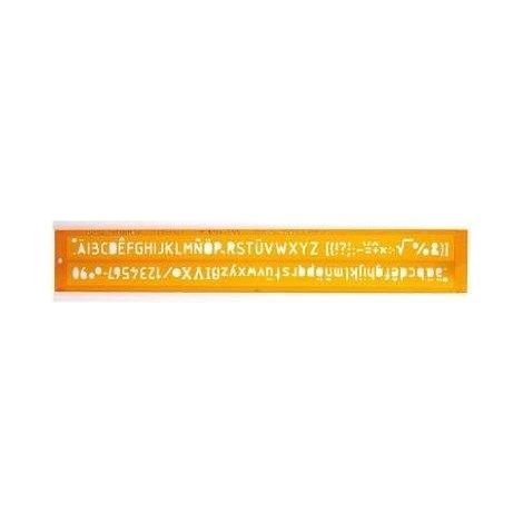 Minerva Stencil Lettere Iso Precisione 6 mm Taglia Unica