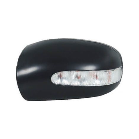 Coque de rétroviseur gauche à peindre avec feu clignotant Mercedes Classe C W203 phase 1 2000-2004