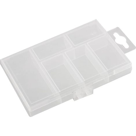 Klarer Hartplastik 6 Fächer Box pour composants électroniques (fc3157142484c06cb9f760c0cdd3c2b9)