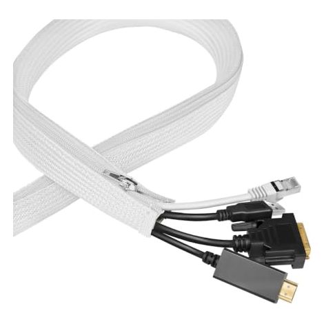Manguera de Cable con Cremallera para Paquetes de Cables de hasta 35 mm (AD 50 mm), 2 m