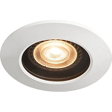 Noir/blanc VARU encastré GU10 55W max. IP65 - SLV - 1001931 (1/5)