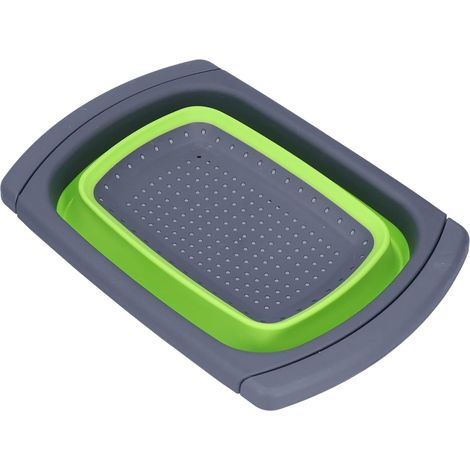 Folding Silicone Colander, Fruit Washing Basket, for (1/5)