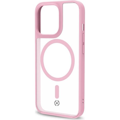 Celly Magmatt funda para teléfono móvil 17 cm (6.7") Rosa, Transparente (1/4)
