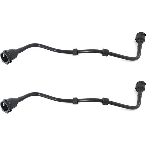 2X 17128602599 Durite de radiateur en caoutchouc, tuyau d'intercooler pour BMW Série 5, Série 7, G38, G12, tuyau auxiliaire de refroidissement. (1/5)