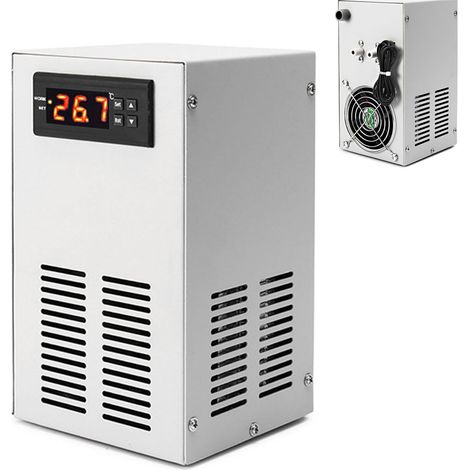 70–72-W-Aquarienkühler, extrem leises Kühlsystem, energiesparend, Aquarienwasserkühlung, 220-V-EU-Stecker