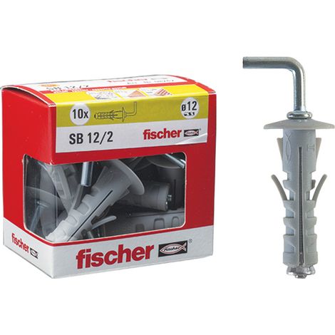 Tasselli + viti in cartone Fischer sb 12/4 y Ø 12 mm 10 pz max 60 kg (1/3)