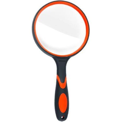 Pair Grande loupe de lecture en verre pour livres scientifiques, journaux, lecture, insectes