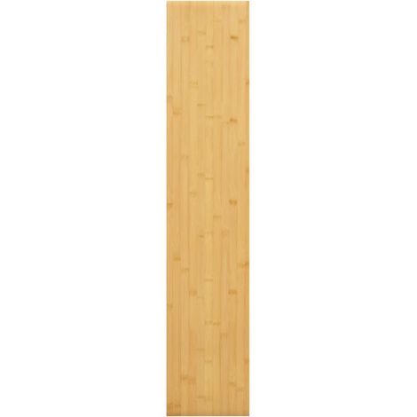 Maison Exclusive - Wandregal 100x20x1,5 cm Bambus (1/4)
